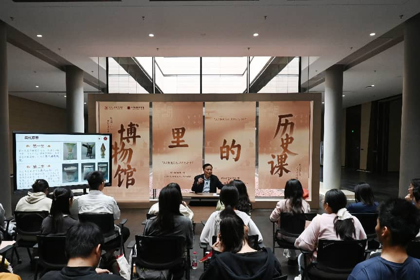 玉魂无言，甲骨留痕——“博物馆里的历史课”系列活动第一课在大辛庄遗址博物馆顺利举行
